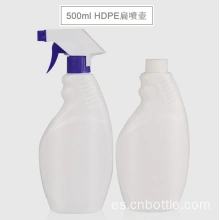 Botella de Spray de Disparador de Hdpe de 500 mlVacía